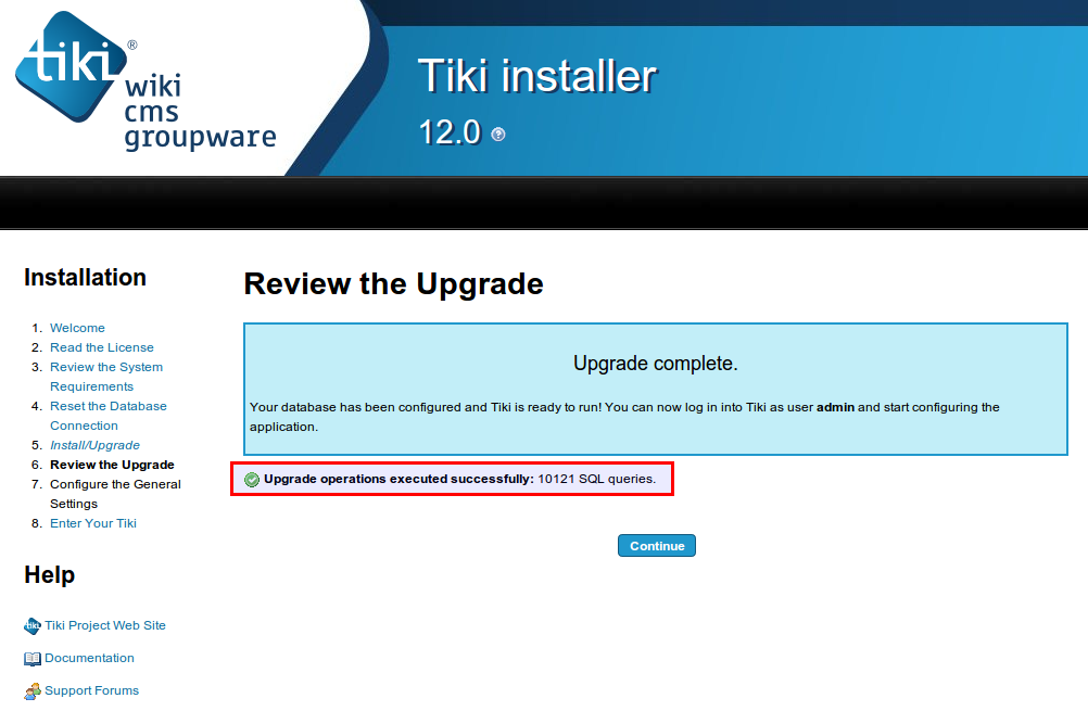 Tiki Installer