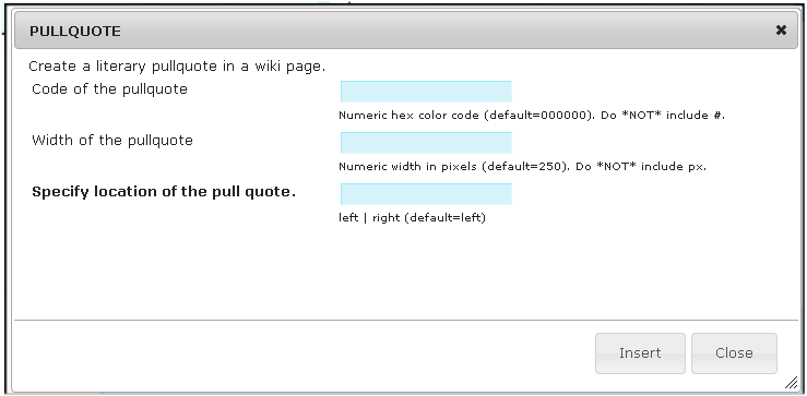 Plugin help