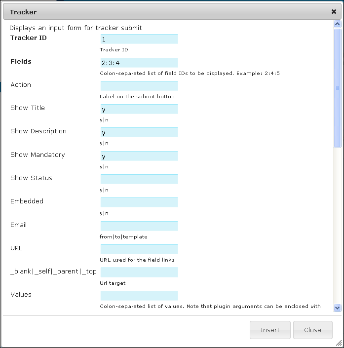 Plugin help