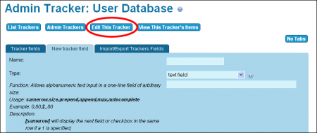 Admin Tracker
